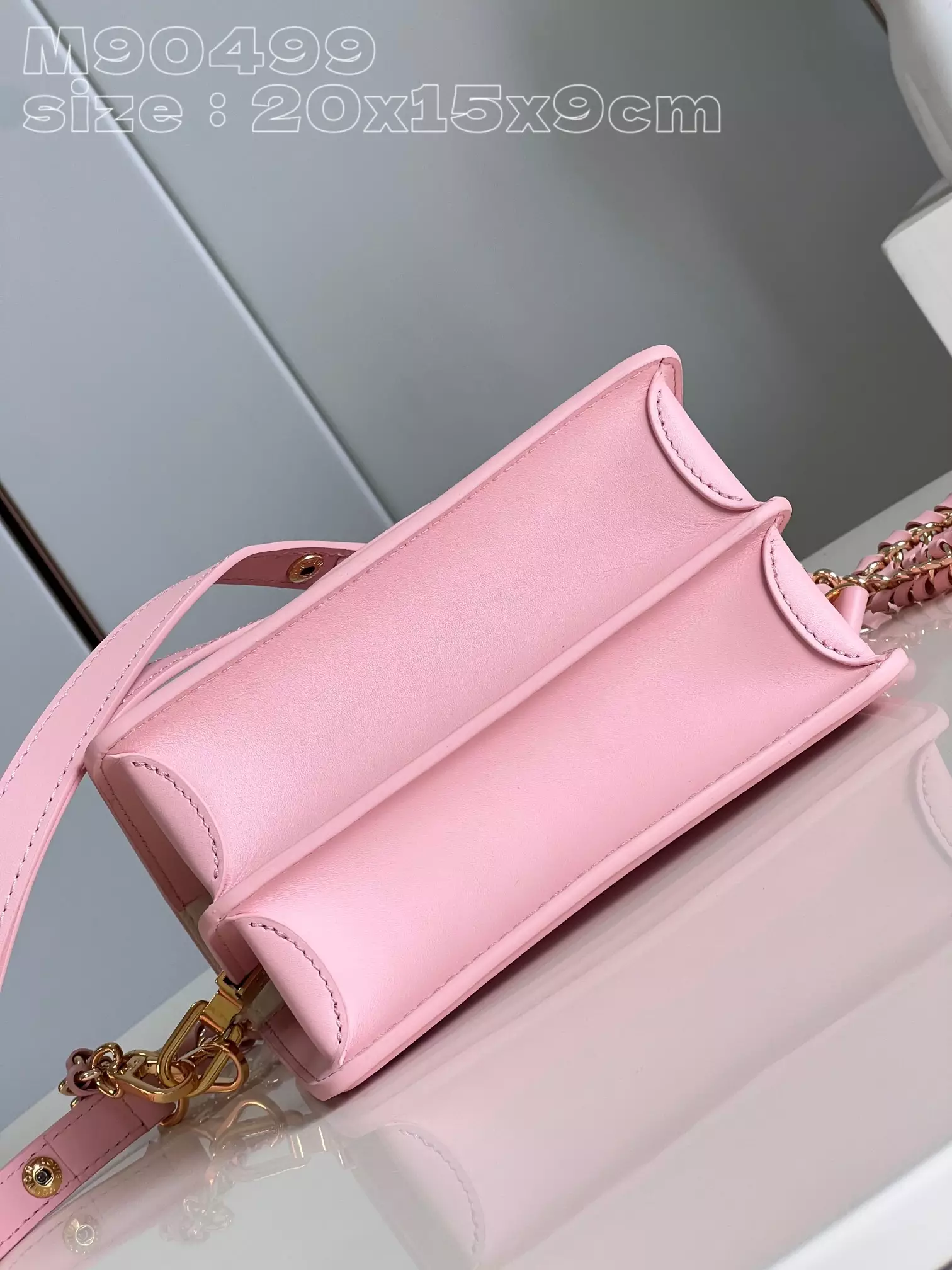 Louis Vuitton Mini Dauphine Pink - Repbags.is - Image 9
