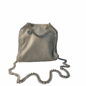 Stella Mccartney Grey Falabella Tiny Bag