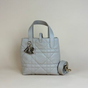 Christian Dior Small Toujours Vertical Tote Bag w/ Strap