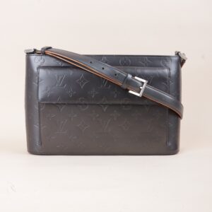 Louis Vuitton Gray Monogram Mat Allston Shoulder Bag