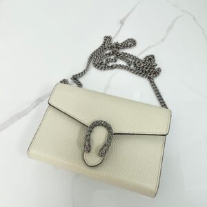 Gucci Dionysus Mini Leather Chain Wallet