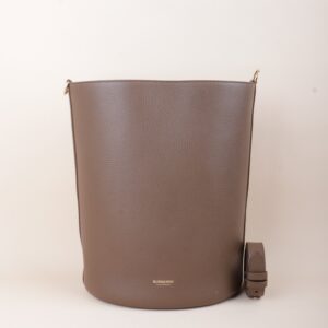 Burberry Brown Earth Medium Bucket Bag