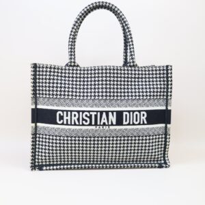 Christian Dior Bicolor Medium Book Tote Bag
