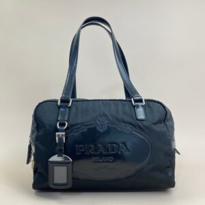 Prada Black Bauletto Shoulder Bag