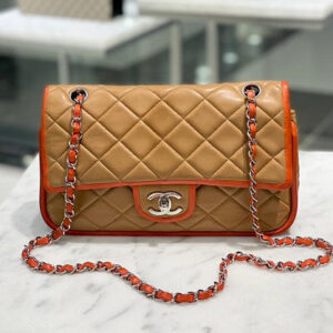 Chanel Bicolor Classic Double Flap Bag