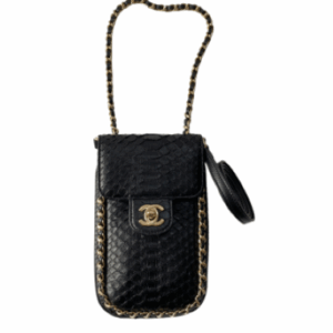Chanel Black Python Around WOC
