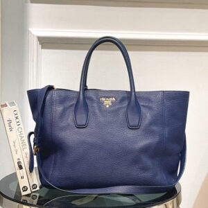 Prada Blue Tote Bag