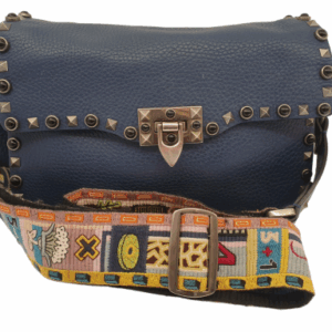 Valentino Blue Rockstud Bag