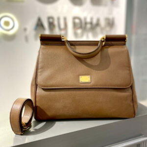 Dolce & Gabbana Brown Sicily Large Bag