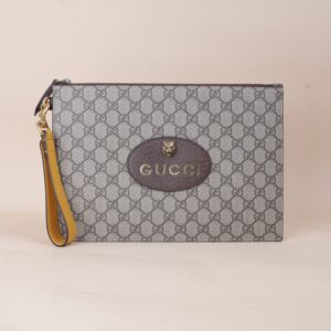 Gucci beige GG Pouch