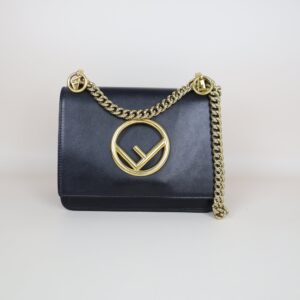 Fendi Navy Kan I Bag