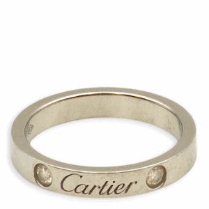 Love 49, 2 Diamonds 0.07CT Ring in Platinum