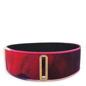 B15 70/28 Multi-colour Belt in Fabric, Calf, Gold hardware