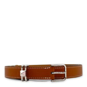 Mini Clou 20 90 Gold/Mauve Pale Belt in Swift, Palladium hardware