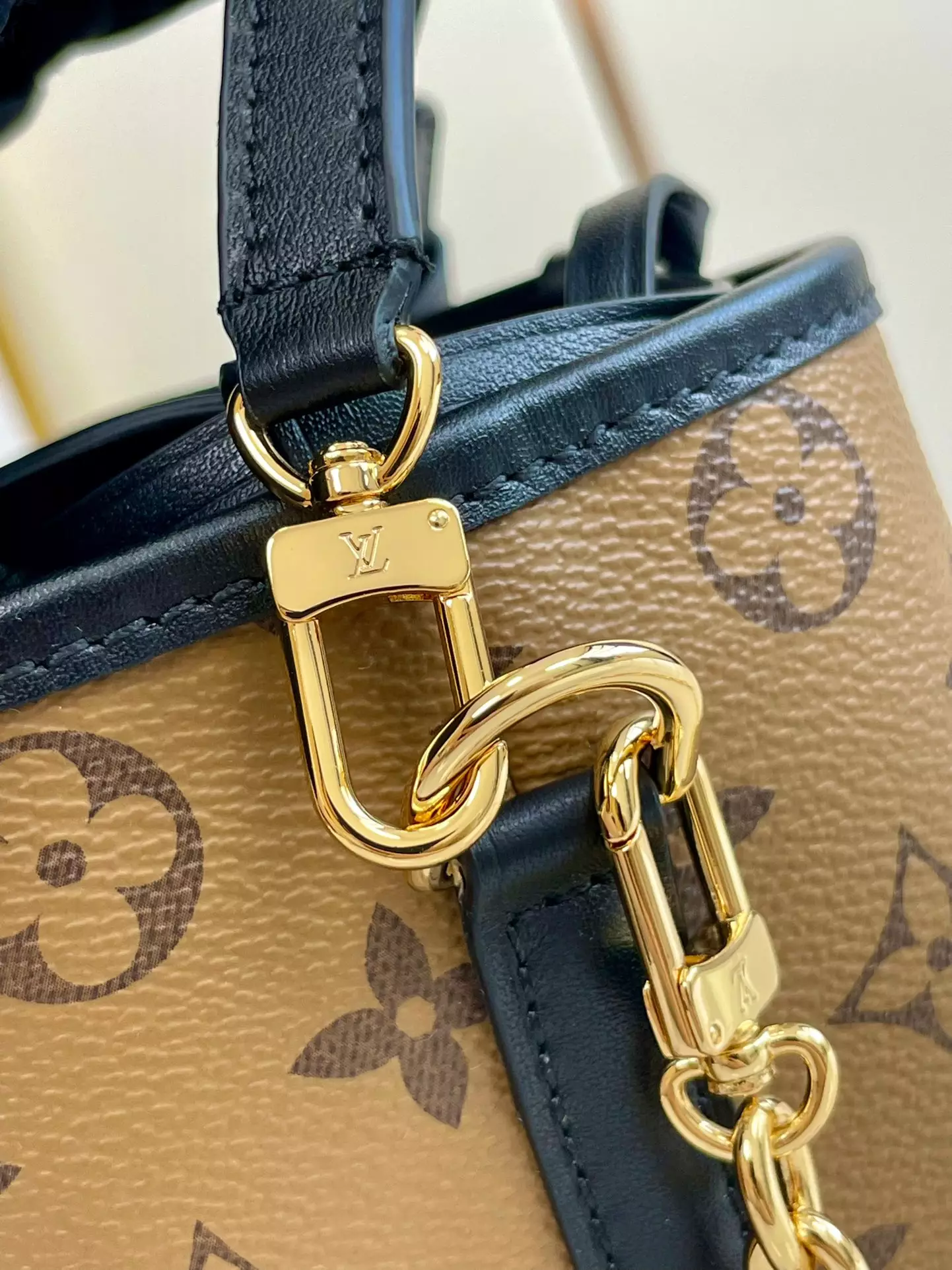 Noé Purse LV Charms Monogram Reverse Canvas - Repbags.is - Image 6