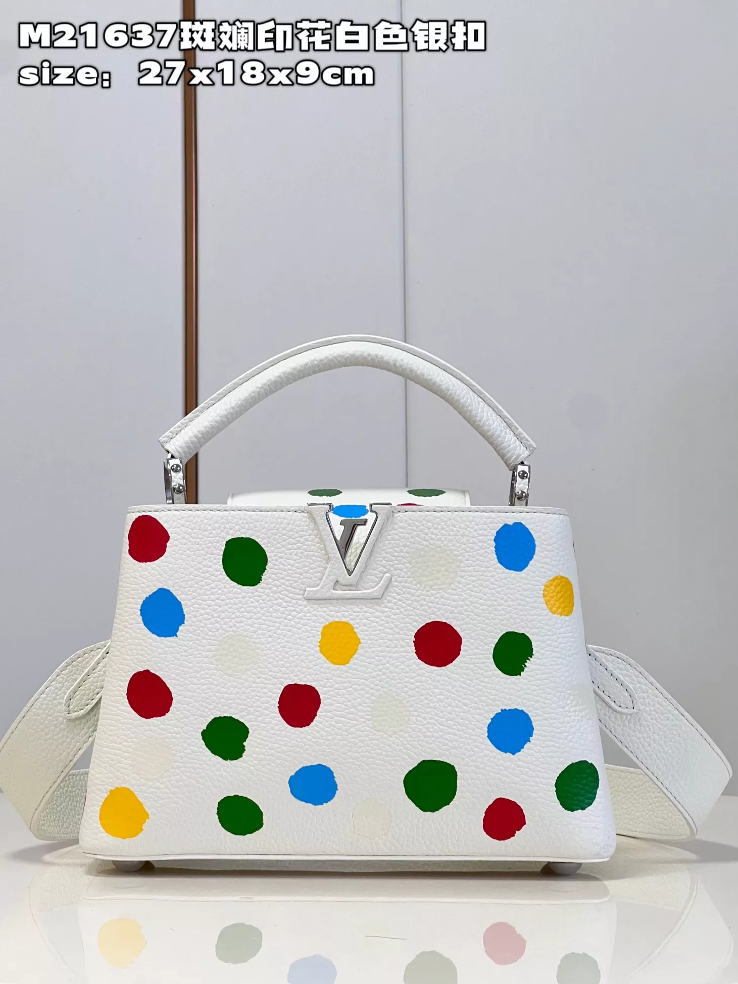 LV x YK Capucines BB Bag ‘White' - ReplicaBags.is - Image 3