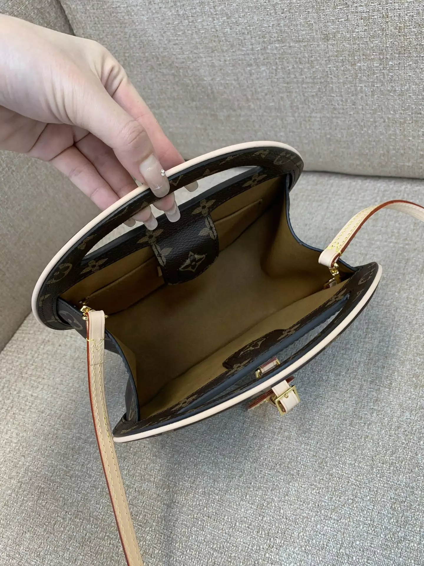 Around Me PM Monogram Brown Coated Canvas - Repbags.ru - Image 10