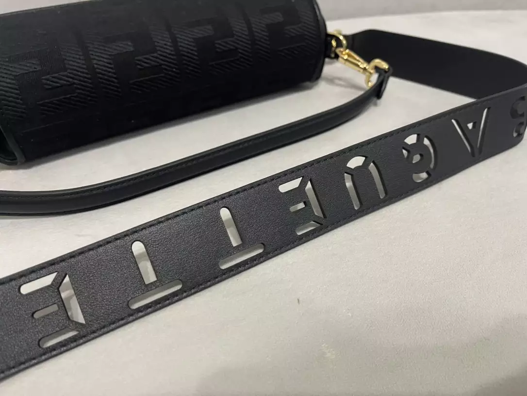 Baguette Black FF Canvas Bag - Repbags.ru - Image 9