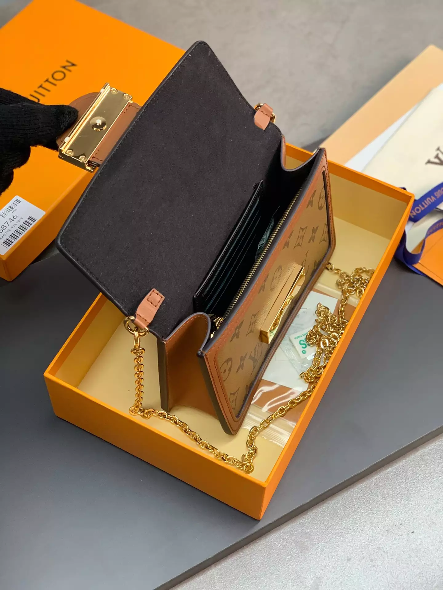 Dauphine Chain Wallet Monogram Canvas Other - Repbags.ru - Image 10