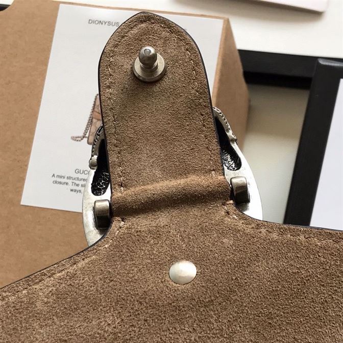 Dionysus GG Supreme mini bag Beige/ebony - Image 10