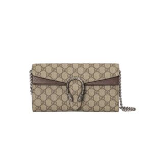 Dionysus small shoulder bag Brown leather