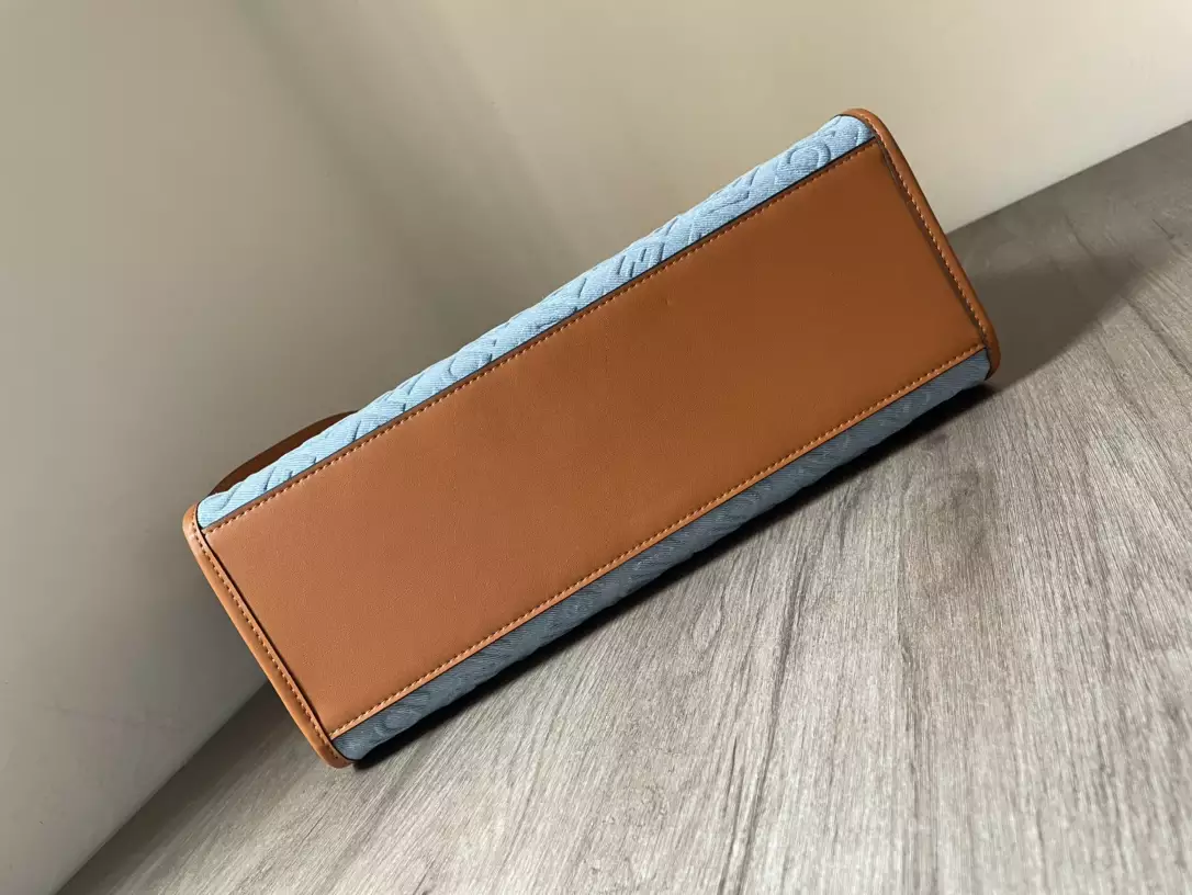 Fendi Sunshine Medium Light Blue Denim - Repbags.ru - Image 8