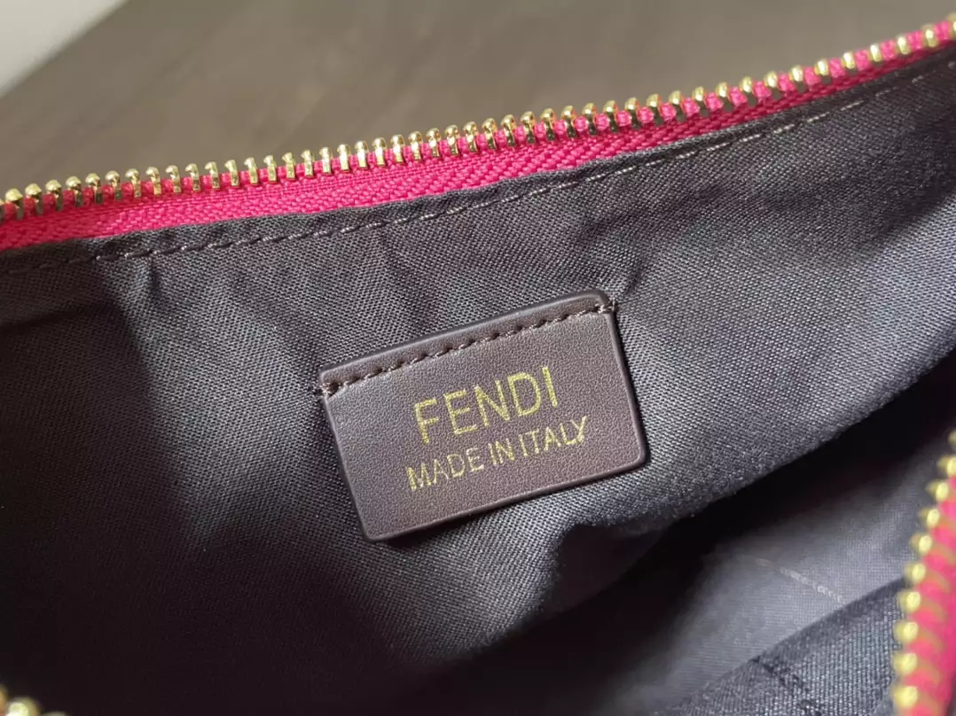 Fendigraphy Mini Fuchsia Leather Bag - Repbags.ru - Image 9