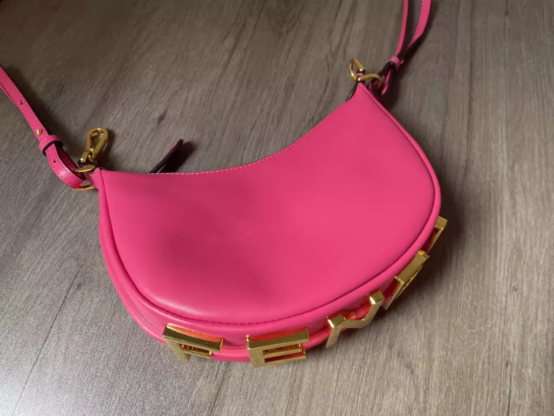 Fendigraphy Mini Fuchsia Leather Bag - Repbags.ru - Image 6