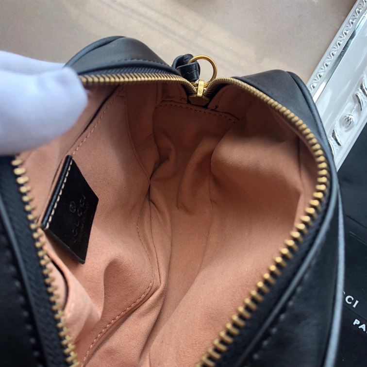 GG Marmont mini shoulder bag Black - Image 9