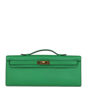 Hermes Kelly Cut Bambou Swift Gold Hardware