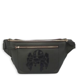 Chyslide Belt Bag GM Vert in Cristobal, Silver hardware