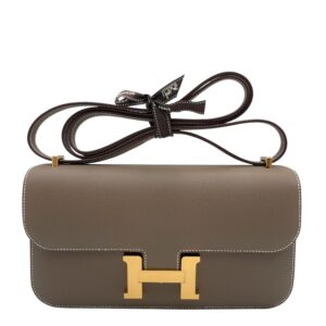 Constance Elan Etoupe in Epsom, Gold hardware