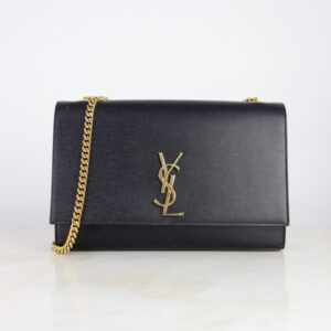 YSL Black Kate Medium Bag