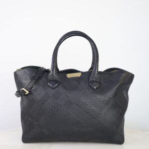 Burberry Black Dewsbury Tote Shoulder Bag