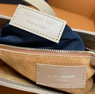 LE 5 à 7 in smooth leather bag - Image 8