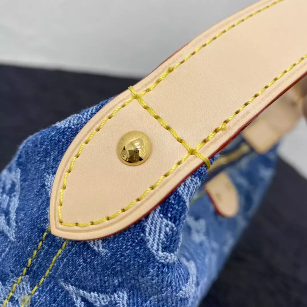 LV Remix Hills Pochette Monogram Denim - ReplicaBags.is - Image 8