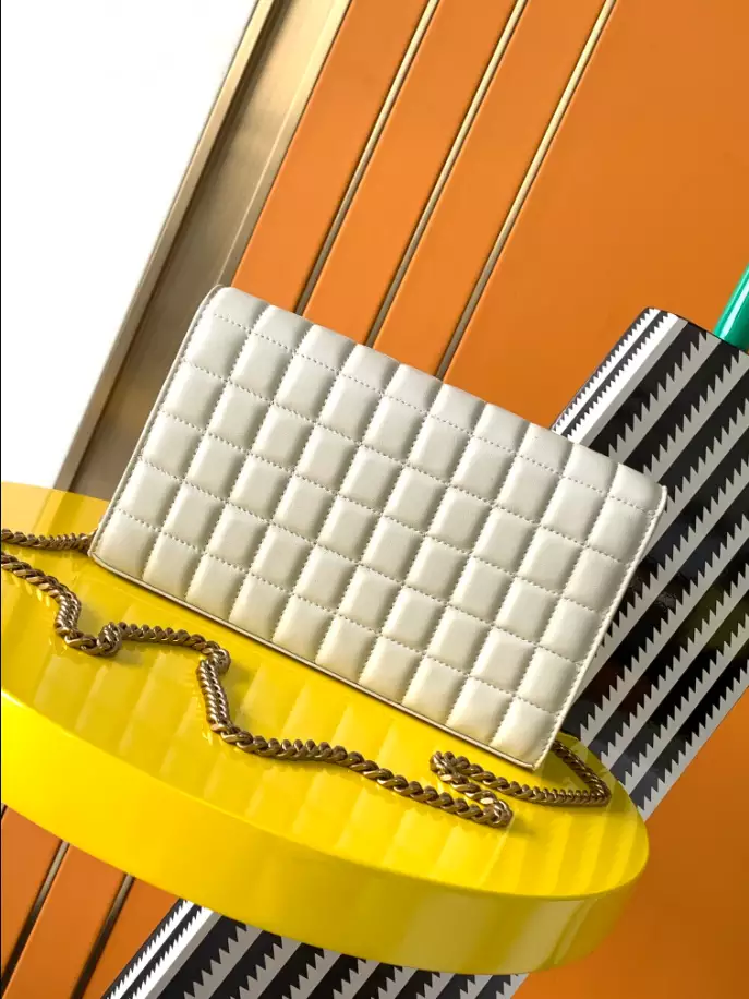 Lambskin Cassandre Chain Wallet - Image 4