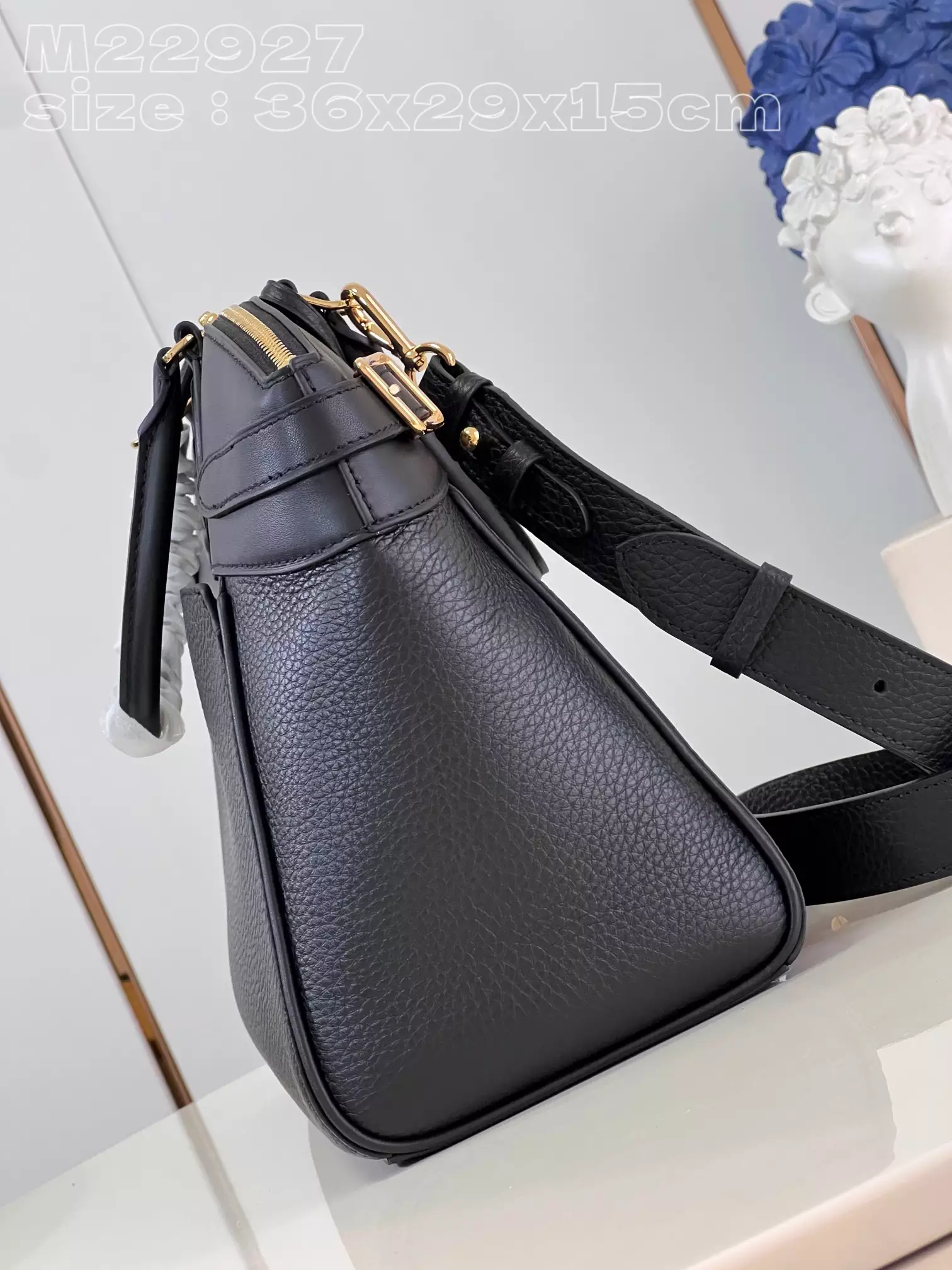 Lock It MM High End Black Taurillon Leather - Repbags.ru - Image 3