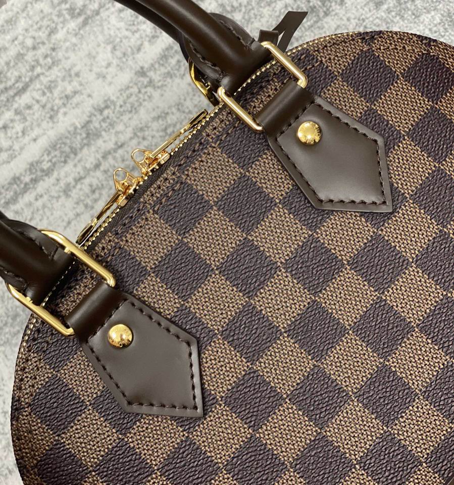 Louis Vuitton Alma BB Damier Ebene Brown - Image 9