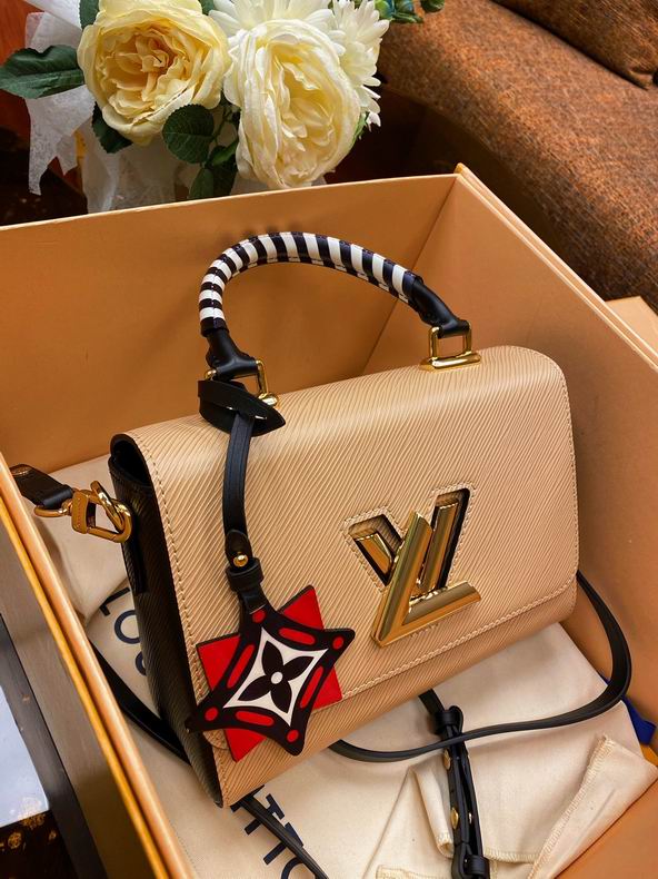 Louis Vuitton Crafty Twist MM Creme Black - Image 4