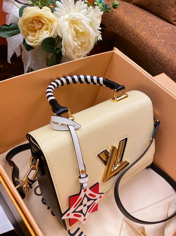 Louis Vuitton Crafty Twist MM White Black - Image 4