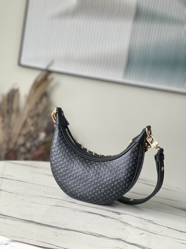 Louis Vuitton Loop Baguette Black Calfskin - Image 4