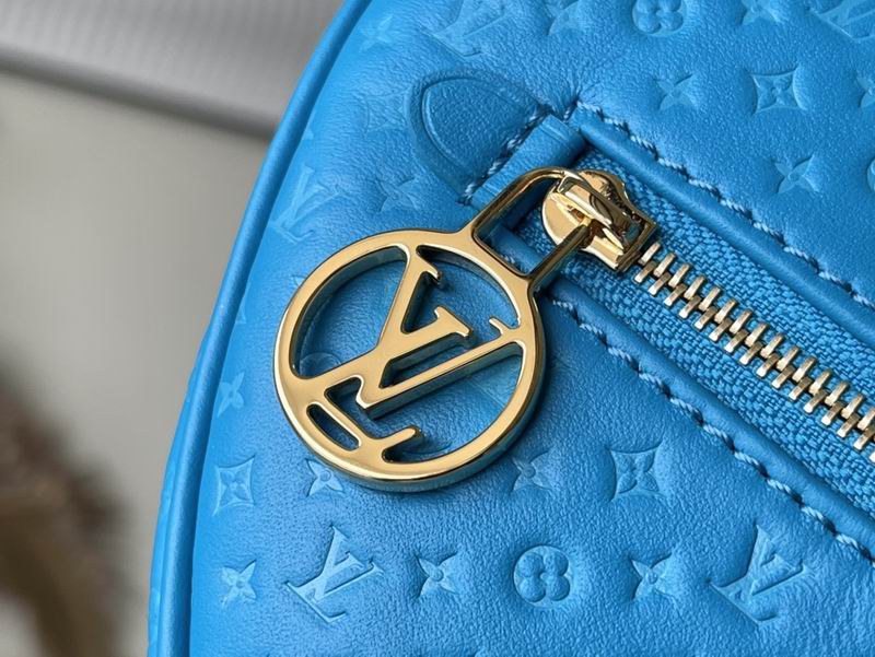 Louis Vuitton Loop Baguette Blue Calfskin - Image 8