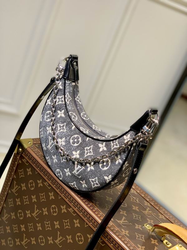 Louis Vuitton Loop Grey Monogram Denim - Image 3