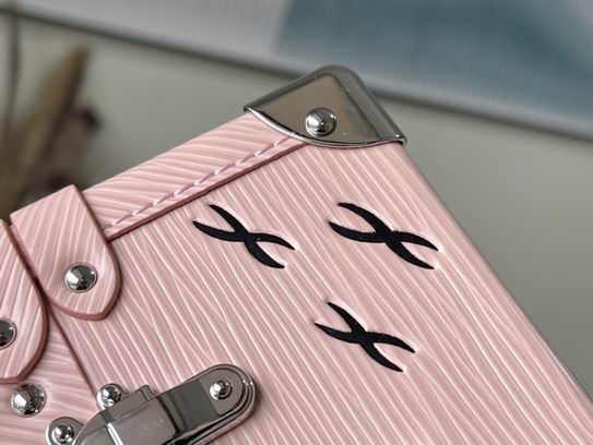 Louis Vuitton Petite Malle Pink Pearlescent - Image 9