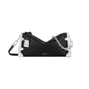 Louis Vuitton Slim Trunk Black Calf Leather Bag - Repbags.ru