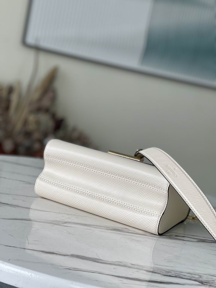 Louis Vuitton Twist MM Bag White - LB109 - Image 6