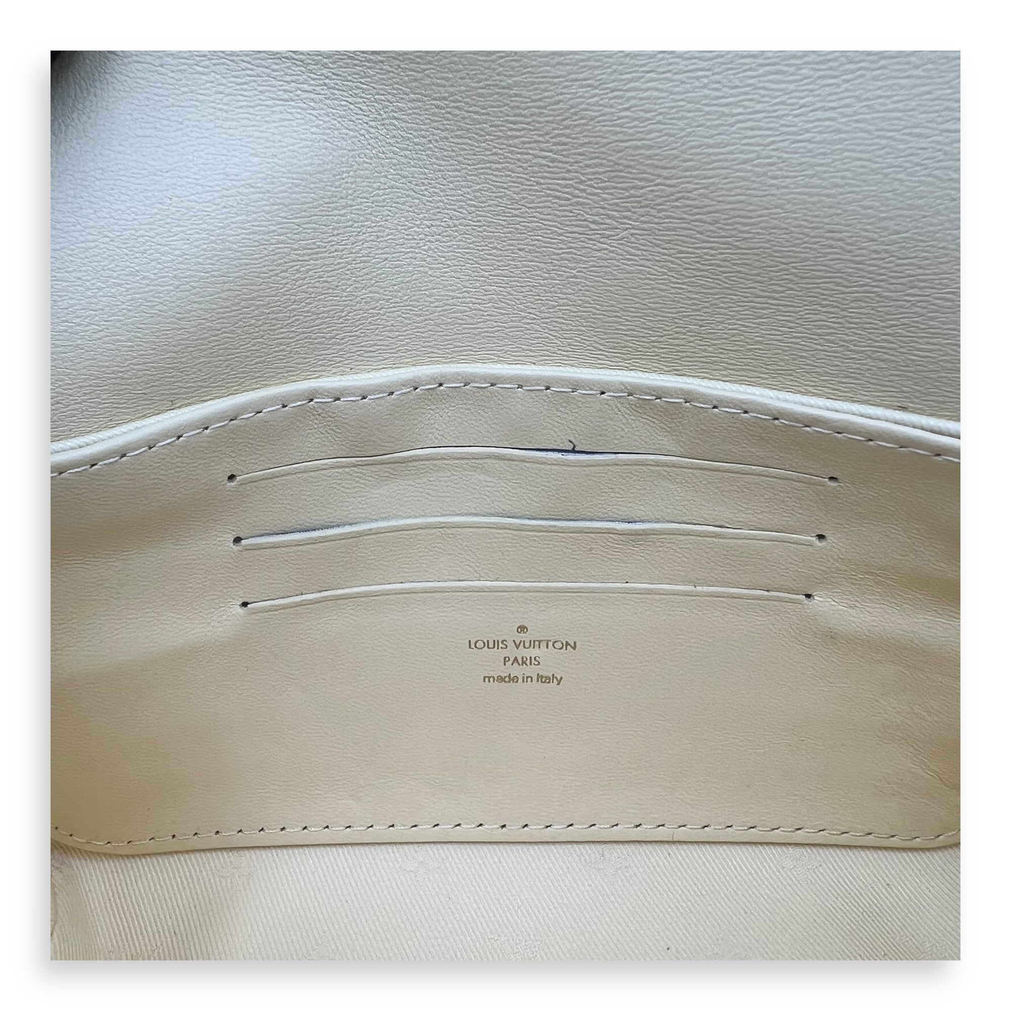 Bubblegram Wallet on Strap Yellow Crossbody Bag in Lambskin, Gold hardware - Image 8