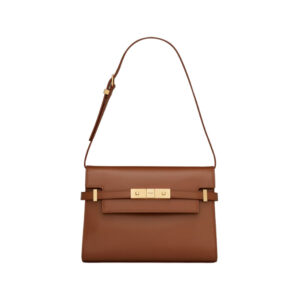 Manhattan Small Shoulder Bag in Box Saint Laurent