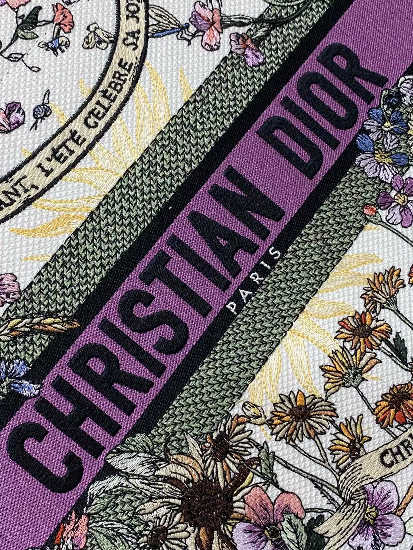 Dior Book Tote Ecru Multicolor Dior 4 Saisons - Repbags.ru - Image 4